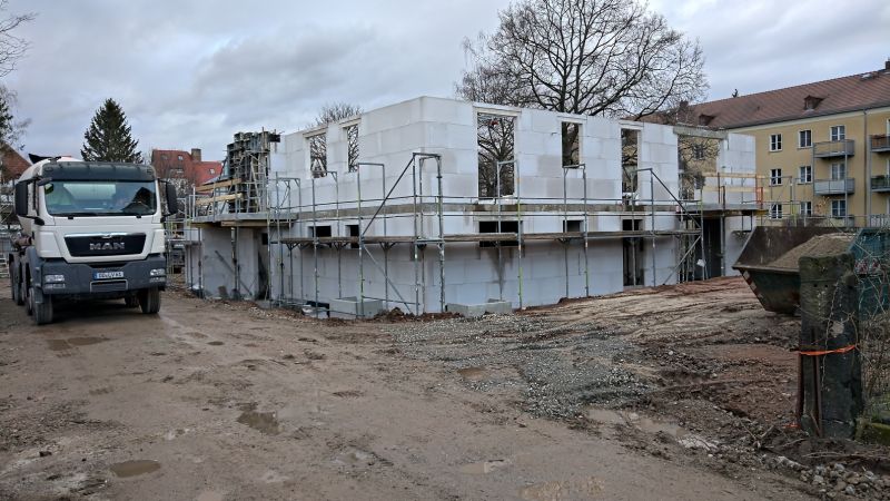 Rohbau Fortschritt
