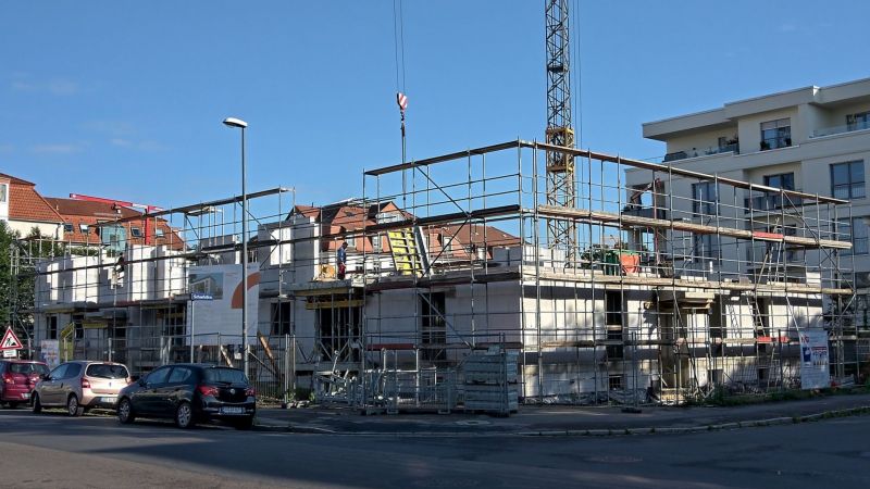 Rohbau Erdgeschoss