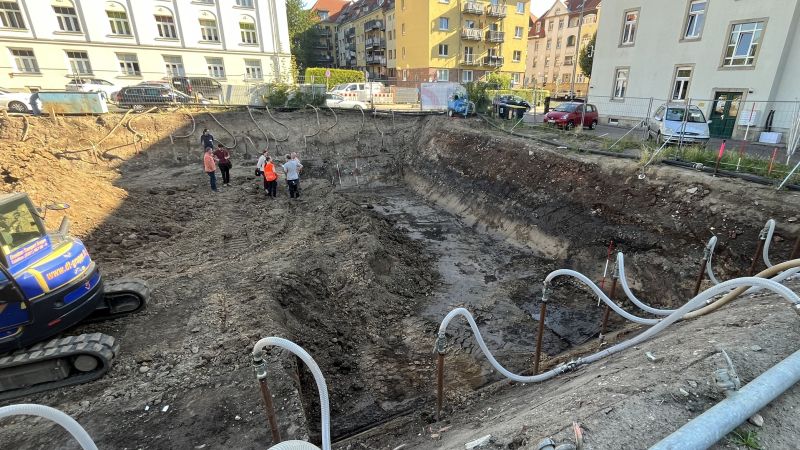 Baugrube