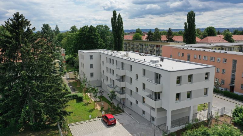 Fertiggestelltes Bauvorhaben Dopplerstraße 4 und 6